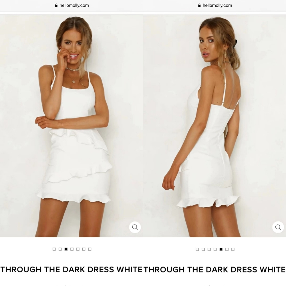 Selfie Leslie THROUGH THE DARK DRESS